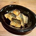 手打ちそば やっ古 - イワシの照り焼き