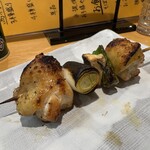 焼鳥 はちまん - 淡海　胸皮焼き