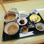 お食事処 ほたる - 朝食　茶粥選択