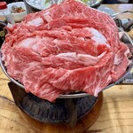 すき焼･鍋物 なべや - 牛すき焼き