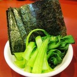 家系総本山 ラーメン 吉村家 - チンゲン菜￥３０(消費税5％時)