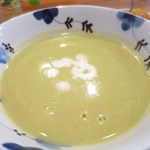 ポタージュ - グリーンピースのポタージュ