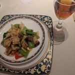 鴻臚 - イカ炒めw