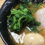 家系ラーメン クックら - ほうれん草。
