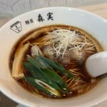 麺屋森実  八丁堀店 - らーめん大盛り800円