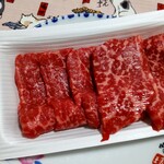 肉のわかば - 料理写真:国産牛カルビ　g680円