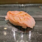 京極寿司 - 甘海老。