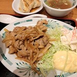 日高屋 - 料理写真:しょうが焼き定食