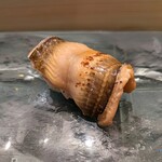 京極寿司 - 煮穴子（家内）。