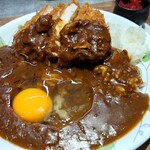 ほびーい喫茶店 - 生タマカツカレー(値段お任せ)