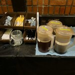 ミユンヘン - アイスコーヒーと烏龍茶