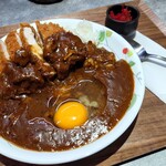 ほびーい喫茶店 - 生タマカツカレー(値段お任せ)