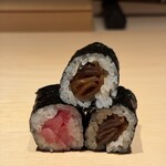 鮨 一幸 - 鉄火、干瓢、