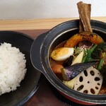 Spice&mill - 野菜たっぷりカレー、ライスL(280g)