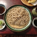 宮野屋 - 手打ちそば大盛(830円)