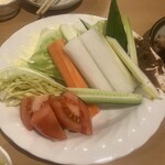 串鐵 - 生野菜盛り合わせ