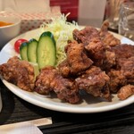 レバニラ定食 kei楽 - 料理写真: