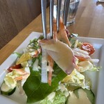 kitchenhiko - 【2026.1.24(土)】自家製デミグラスソースハンバーグの野菜サラダ