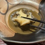 ろばた はなれ - 鮑 肝バターソース