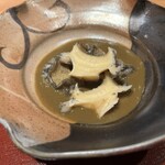 ろばた はなれ - 鮑 肝バターソース