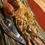 ろばた はなれ - 伊勢海老黄金雲丹焼き