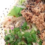 ラーメン ヤミーマーゴ - 料理写真:汁なし鶏たんたん 1000円  1.5玉を１玉に変更
