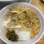 ラーメン松野屋 - おんざらいす　半