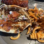 ブルー エントランス キッチン - 