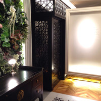 Shangri-La's secret ROPPONGI - 4Fのエレベーターを出ると、キノコがデコレーションしてある植栽がありました。