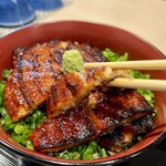 大衆鰻の店 うな大 - ねぎまぶし丼 特上