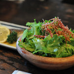 骨付鳥 一鶴 - サラダ