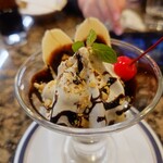 回転すし北海道 - チョコバナナサンデー