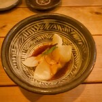 SHE meguro - ピリ辛海老入り水餃子