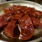 大衆焼肉ホルモン酒場 とりとん - 2014.12 ハツ(心臓)(380円)