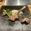 鉄板焼き ひつじの隠れ家 - ラムチョップ