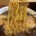 超多加水純手打ち麺 仁しむら - 手切りちぢれ麺