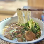 カフェモン - 甘めなスープがムチムチしたセンレックによく合いますね♡