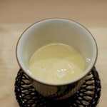 日本橋蛎殻町 すぎた - このわたの茶碗蒸し