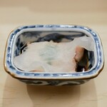 日本橋蛎殻町 すぎた - カワハギと肝醤油