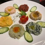 トルコ料理トプカプ - ショートコース 前菜の盛合せ