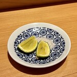 すしやのたい悟 - カボスと藻塩