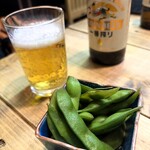 仙台ほむら - お通しは枝豆