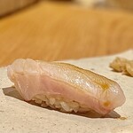 すしやのたい悟 - クエ昆布締め（mさんご注文）