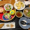香住漁港 和平 - 花籠天ざる膳(そば)1,650円