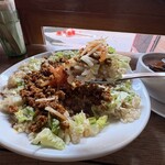 ライオンシェア - Aランチ　ベジタリアン　辛口、ご飯大盛り