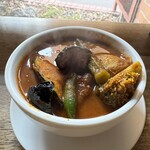 ライオンシェア - Aランチ　ベジタリアン　辛口、ご飯大盛り