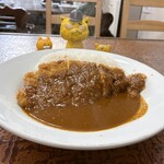 元祖とんかつカレー カツヤ - とんかつカレーA   1,320円(税込)   ※ライスとカレーの比率は、ライスが多め　※計算しながら食べないと、ライスが余ります