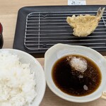 だるまの天ぷら定食 - 