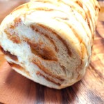 パン焼き工房そーせーじ - 満月メイプル断面