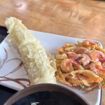 さぬきや - あなご、かき揚げ　